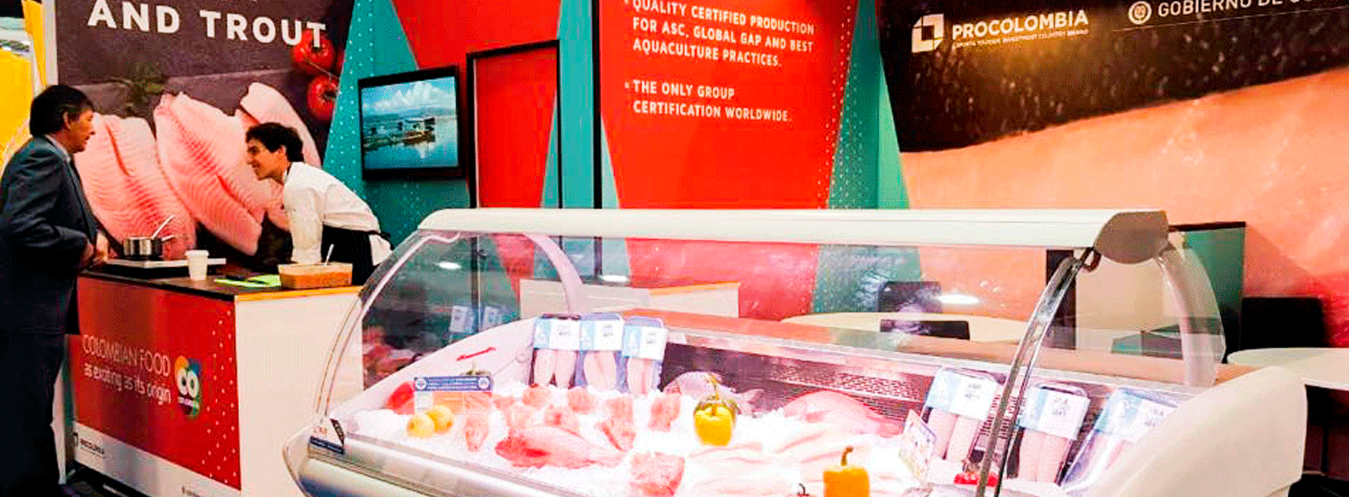 Colombia shows in Seafood the best of its tilapia and trout Colombia shows in Seafood the best of its tilapia and trout